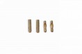 Goldkontaktstecker 4,0mm im Set  VE 10 paar
